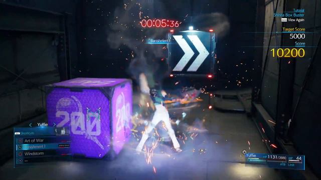 1st Play Minigame: Shinra Box Buster | Final Fantasy VII Remake Intergrade: INTERmission смотреть онлайн