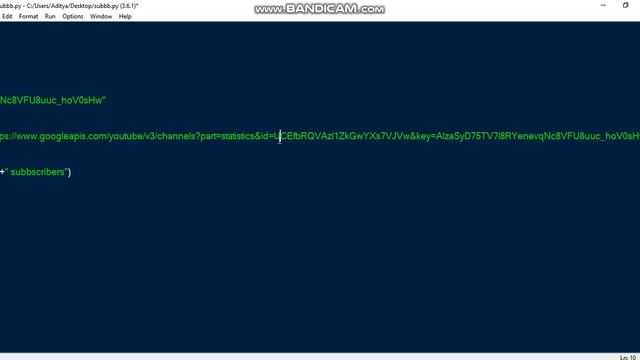 YouTube Data API to Get Subscribers In Python | Part 1 смотреть онлайн