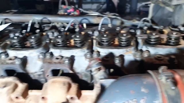 Сборка ГБЦ Ман 2866 и запуск после ремонта! смотреть онлайн