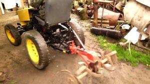 переделка минитрактора из мотоблока  мтз 05