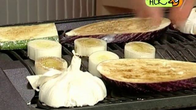 Готовим овощи на газовом "Экогриле" смотреть онлайн