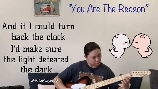 You Are The Reason (guitar cover) смотреть онлайн