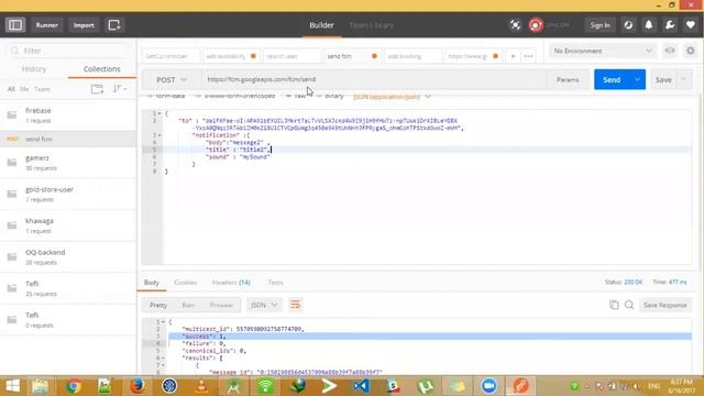 Notification Firebase Android смотреть онлайн
