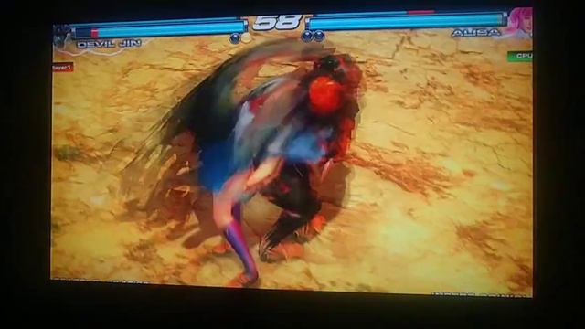 Tekken Tag Tournament 2 Prologue Devil Jin Throw on Alisa Ryona смотреть онлайн