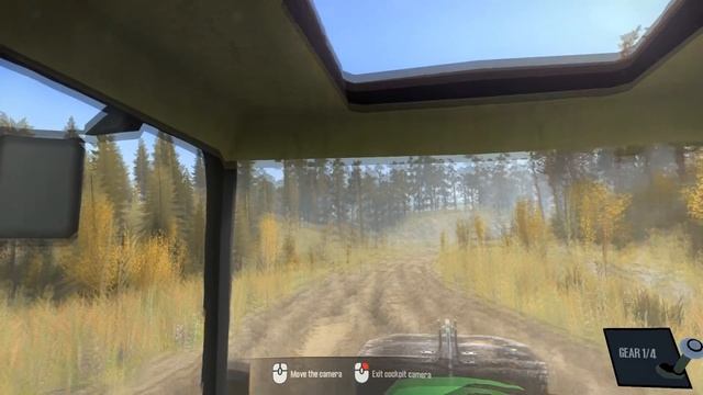 Spintires: MudRunner - DEUTZ-FAHR AGROTRON M 620 TRACTOR Rides on Mud and Off-road смотреть онлайн