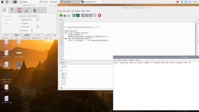 python-count repeated word in a file смотреть онлайн