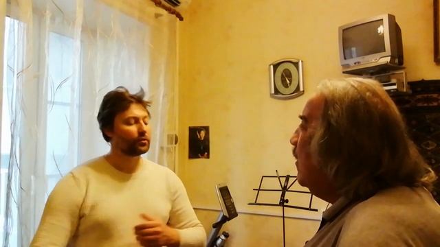 Урок с Михаилом Копалкиным (тенор). Упражнения, работа над ровностью голоса, диапазоном смотреть онлайн