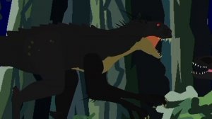 indoraptor vs scorpius rex stick nodes pro dinosaur battle season 1 EP 3 2023