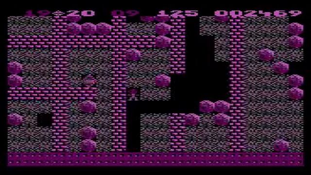 Atari 8-bit Boulder Dash (First Star Software) Cave L solution смотреть онлайн