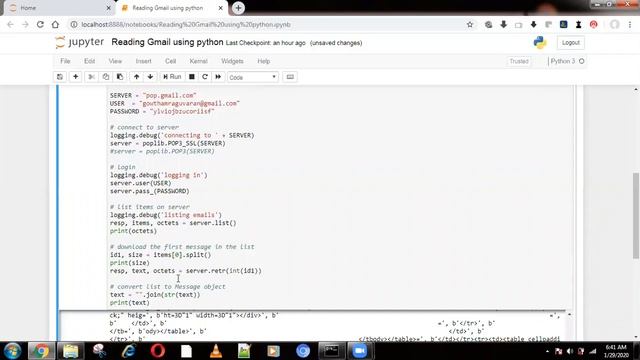 How to Read Gmail using python смотреть онлайн