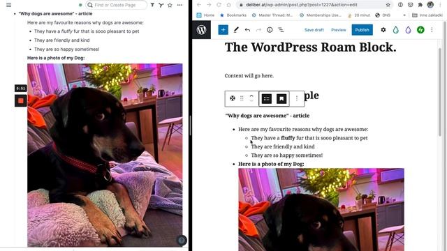 Roam Research WordPress block plugin смотреть онлайн