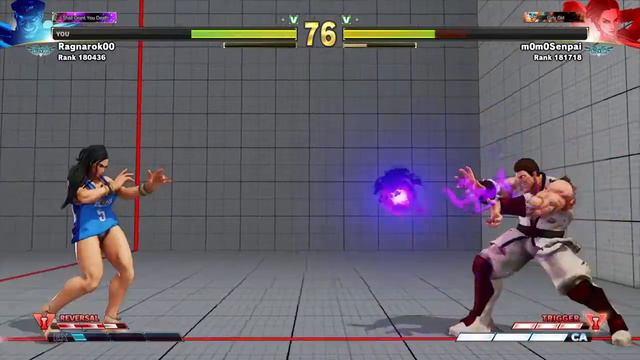 STREET FIGHTER V Clapping Lauras cheeks with Bison смотреть онлайн