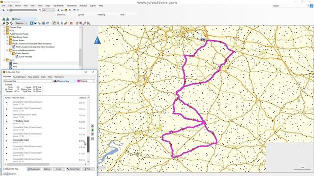 Garmin Basecamp Tutorial - Creating Routes from Tracks смотреть онлайн