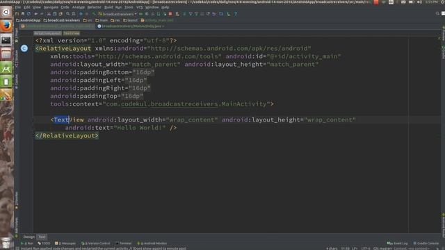 Android Tutorial 2019 - Android Broadcast Reciever смотреть онлайн