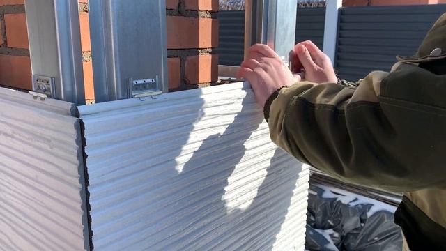 Отделка колонн фасадными панелями NICHIHA