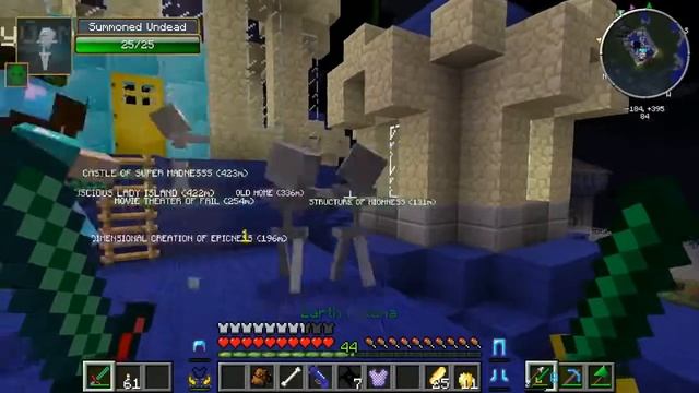 Minecraft: HIDDEN PALACE SECRET TREASURES - Custom Mod Challenge S8E8 смотреть онлайн
