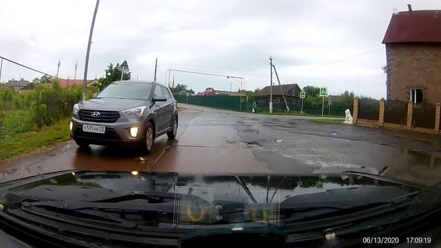 В магазин в дождливую погоду. На ваз 2106. смотреть онлайн