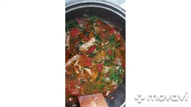 Курочка в овощах, почти Грузинское блюдо. смотреть онлайн