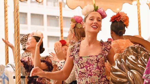 La DoubleJ Spring Summer 2024 Collection inspired by Andalusian Feria | Milan Fashion Week Events смотреть онлайн