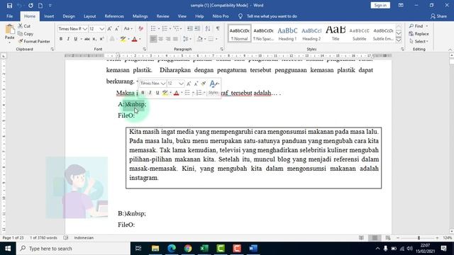 CARA IMPORT SOAL MS WORD PADA CBT CANDY 100% Work смотреть онлайн