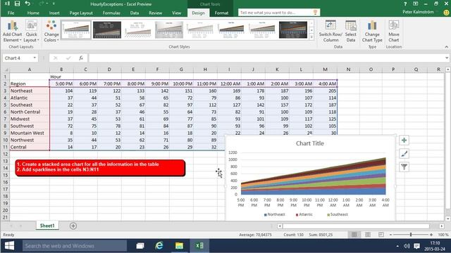 Excel 2016 from Scratch - Visualization A смотреть онлайн