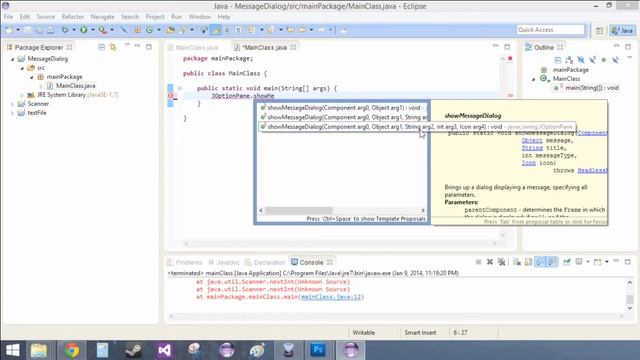 6.1 Pop-up Message (Java Code) смотреть онлайн
