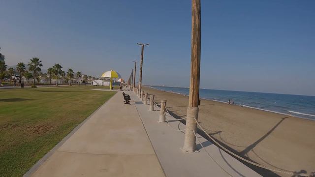 Umbrella Beach Fujairah | Beach Walking Tour | Fujairah - UAE