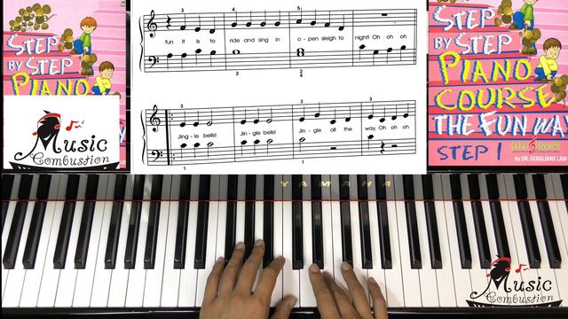Page 78 Jingle Bells STEP BY STEP PIANO COURSE THE FUN WAY STEP 1 смотреть онлайн