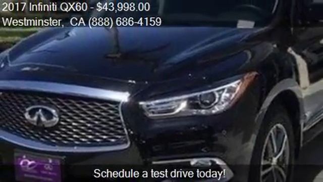 2017 Infiniti QX60 Base 4dr SUV For Sale In Westminster, CA