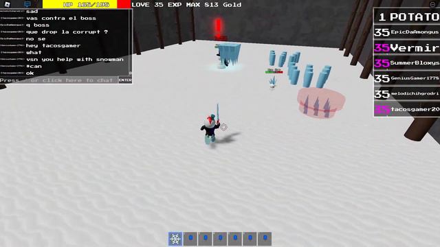 (Christmas) Undertale Monster Rumble: Snowman смотреть онлайн