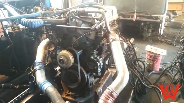 Запуск ДВС DETROIT DIESEL 14 0 L EGR 06R0939157 смотреть онлайн