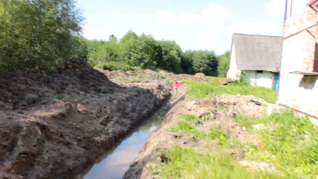 Дренаж в стиле "мелиорация" | Наконец-то участок осушен смотреть онлайн