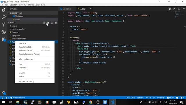 React Native Course #2 ว่าด้วยเรื่อง Component State และ Props смотреть онлайн