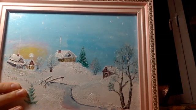 АСМР Картины моего дедушки ???~ Картины масляными красками ~ ASMR Paintings By My Granddad ???