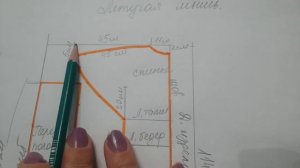 Выкройка платья Летучая мышь, без выточек с цельнокроеным укороченным рукавом