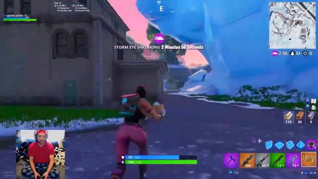 Treasure Map season 8 in action(Legendary Loot) | saintcastles gameplay(Fortnite Gameplay) смотреть онлайн
