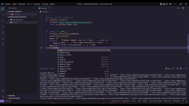 Python Webscraping: Descargar archivos PDF usando request смотреть онлайн
