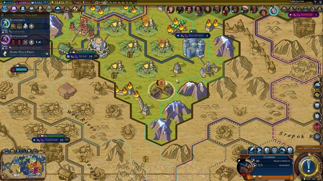 Civilization VI All Leaders Win Challenge 13. Dutch Empire. Wilhelmina. Part 09 #civilization6 смотреть онлайн