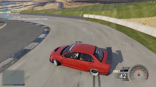 Drifting en circuito con Mitsubishi EVO : GTA V Role Play смотреть онлайн
