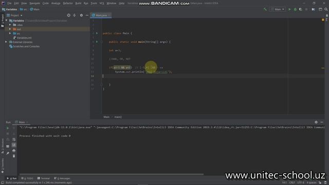 10 - Java Dasturlash Mantiqiy VA, YOKI, YO'Q operatorlari смотреть онлайн