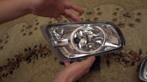 Шевроле Кобальт ПТФ хром прямоугольные