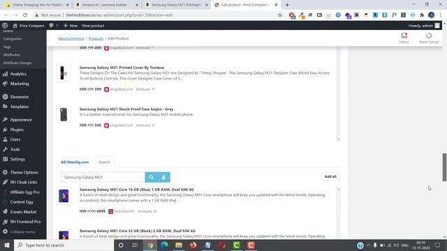 How to Make an Affiliate Price Comparison Website with WordPress, with ReHub Theme (Hindi Tutorial) смотреть онлайн