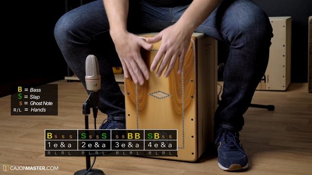 Learn 3 Sick CAJON Grooves - Cajon Lesson смотреть онлайн