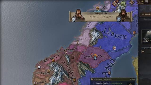 Crusader Kings 3 - Gameplay / 1 (no Commentary)