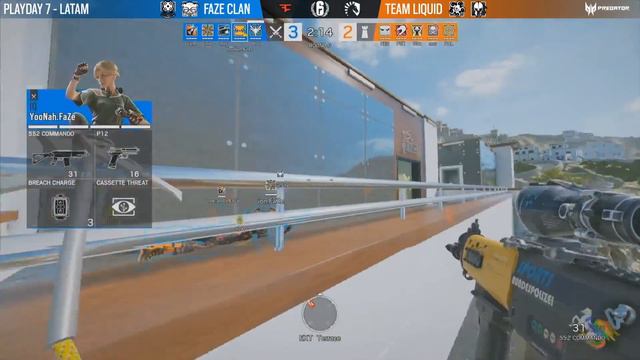 FaZe Clan vs. Team Liquid - Coastline - Rainbow Six Pro League - Season XI - LATAM смотреть онлайн