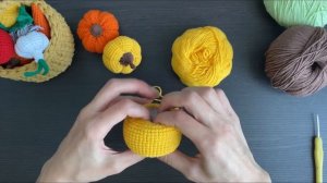 Тыква амигуруми крючком. Быстрый способ вязания тыквы на хэллоуин. Второй способ