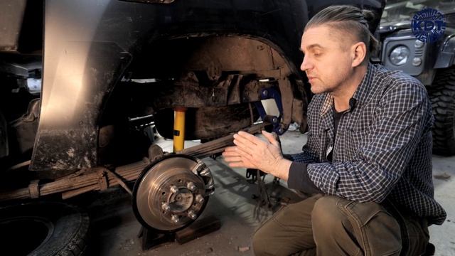 Дисковые тормоза вместо барабанных для Toyota Hilux.