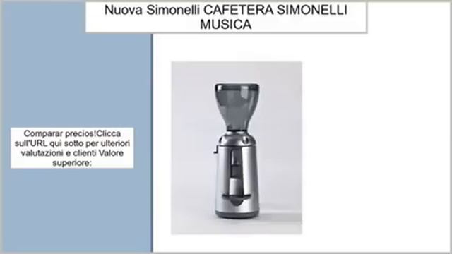 CAFETERA NUOVA SIMONELLI MUSICA смотреть онлайн
