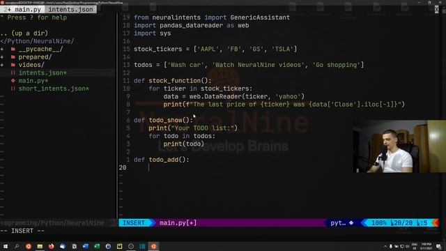 Simple Virtual Assistant in Python смотреть онлайн