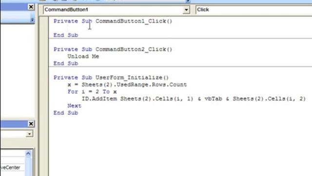 Excel VBA - Userform, Combobox, Textbox смотреть онлайн